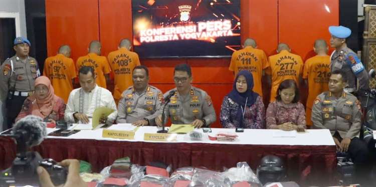 Akhirnya Polisi Tangkap Klitih di Bangjo UPN Sleman