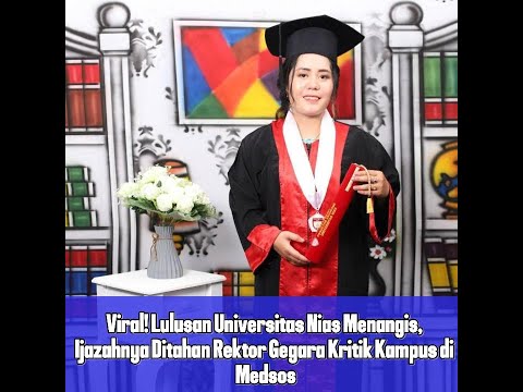 Alumni Unias Curhat dengan Tangis, Ijazah Ditahan Kampus Gegara Kritik di Medsos