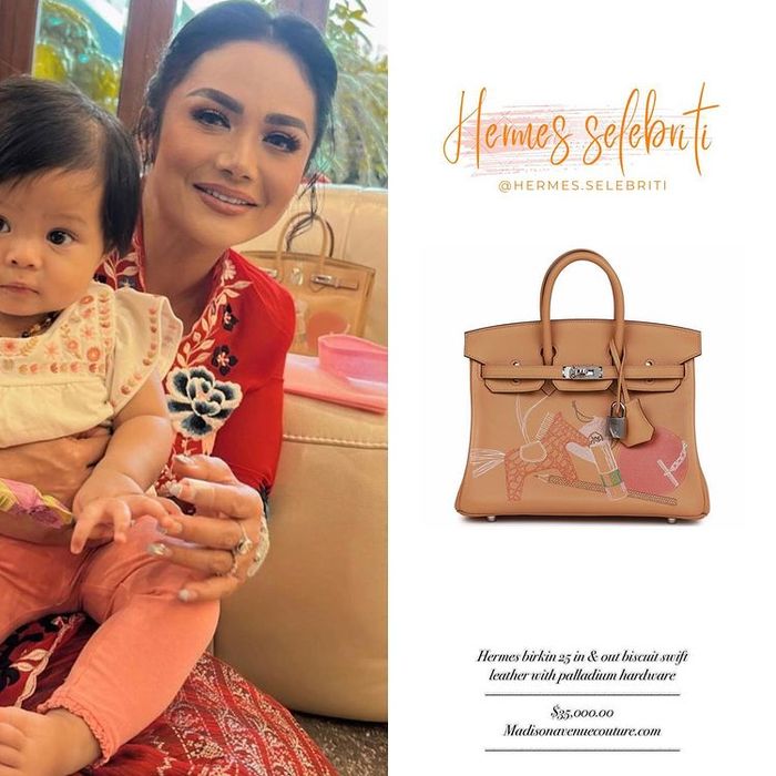 Ameena Seret Tas Hermes Milik Krisdayanti, Padahal Harganya Setara Rumah Mewah di Jaksel