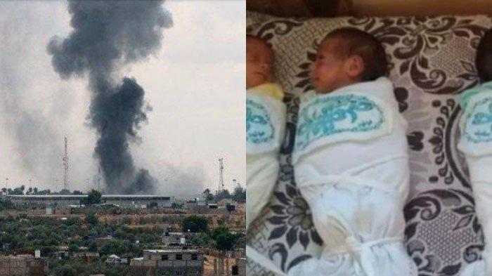 Anak kembar berusia empat hari tewas di Gaza akibat serangan udara Israel saat ayahnya mencatatkan kelahiran