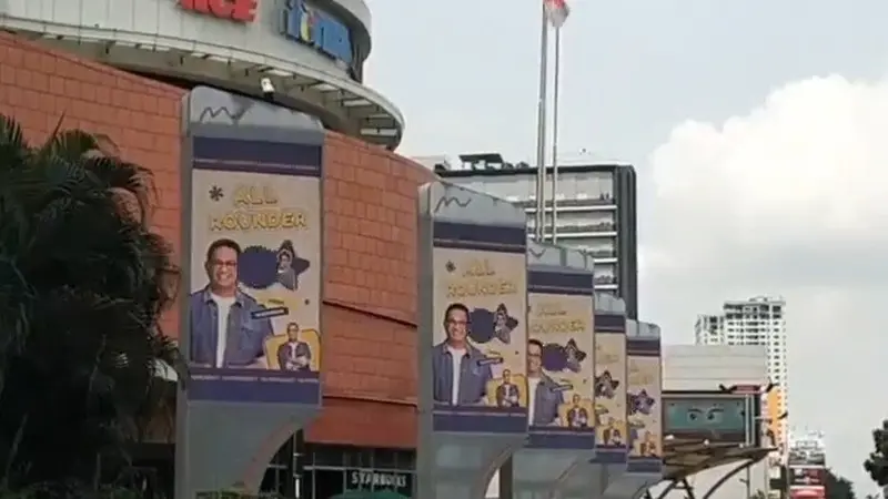 Anies Bubble Pasang Reklame Videotron Anies Baswedan Ala Billboard Ads untuk Idola K Pop