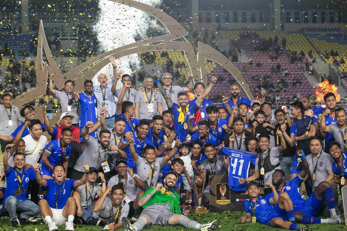 Arema FC Juarai Piala Presiden 2024 Usai Kalahkan Borneo FC