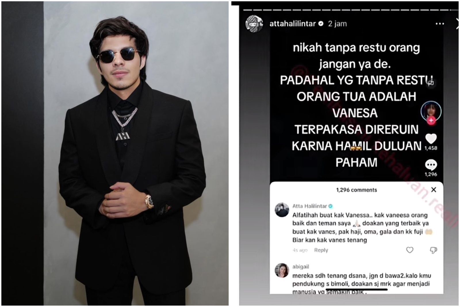 Atta Halilintar kena tegur Psikolog akibat ungkit masa lalu Vanessa Angel: Enggak baik lho menceritakan aib seseorang