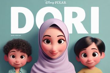 Cara Buat Poster Disney Pixar Sendiri, Viral di Media Sosial