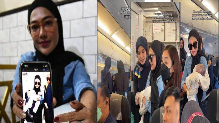 Cara Sosok Wanita dalam Video Viral Bantu Ibu Melahirkan di Pesawat Ternyata Belajar dari Film