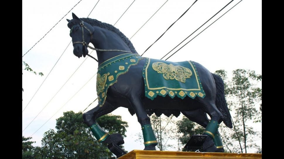 Cianjur Kehilangan Ikon Budaya, Patung Kuda Kosong Tiba tiba Hilang