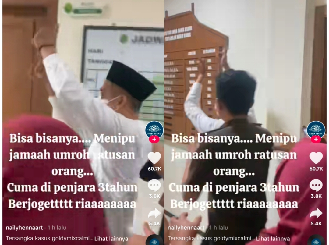 Cuma Divonis 3 Tahun Penjara, Aksi Joget Terdakwa Penipuan Umrah di Kudus Bikin Para Korban Geram