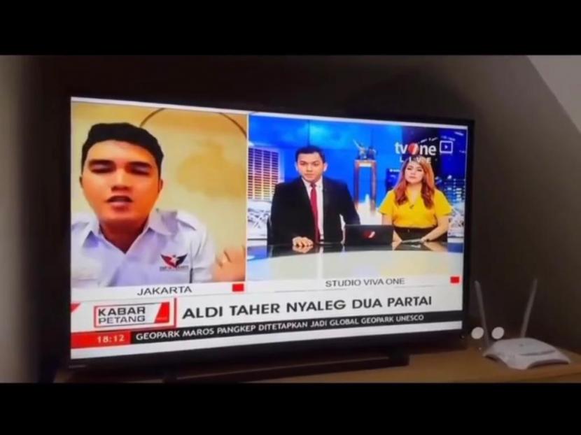 Cuplikan Wawancara TV Viral Aldi Taher Jadi Trending Topic Twitter dan Bikin Ngakak Warganet