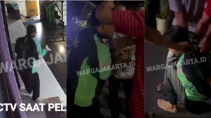 Demi Beli Susu Anak, Oknum Ojol di Cengkareng Diduga Nekat Curi Kotak Amal Dikeroyok Warga