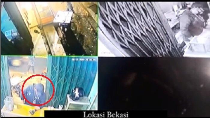 Detik detik Pria Diduga Praka RM Membabi Buta Pukul Wajah dan Badan Korban Rekaman CCTV Viral