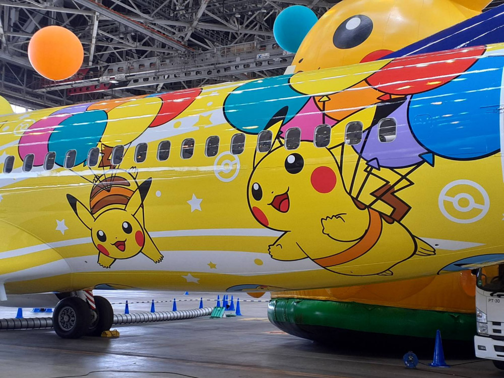 Dua Pesawat Garuda Indonesia Bakal Dihiasi Pikachu