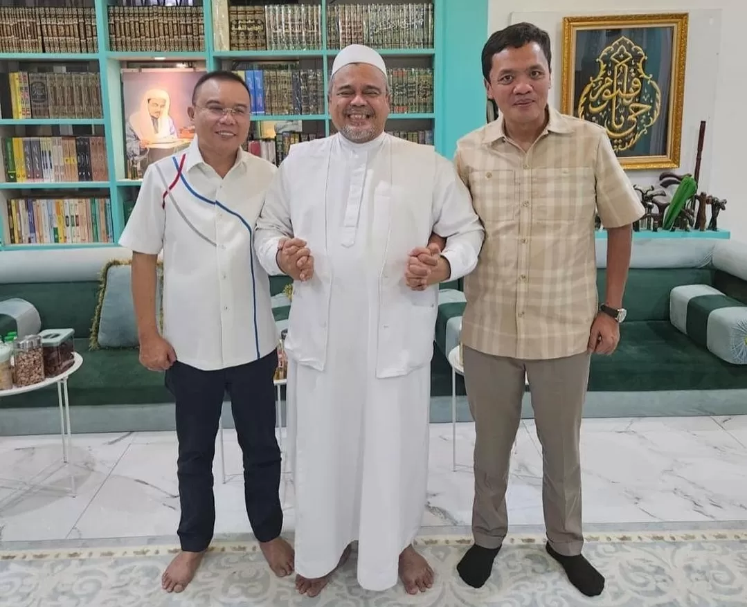 Dua Pimpinan Partai Gerindra Adakan Silaturahmi Dengan Habib Rizieq