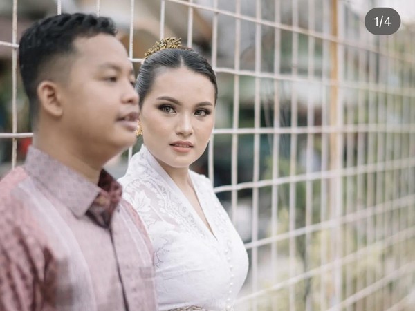 Dustin Tiffani Resmi Menikah dengan Ditha Rizky Amalia