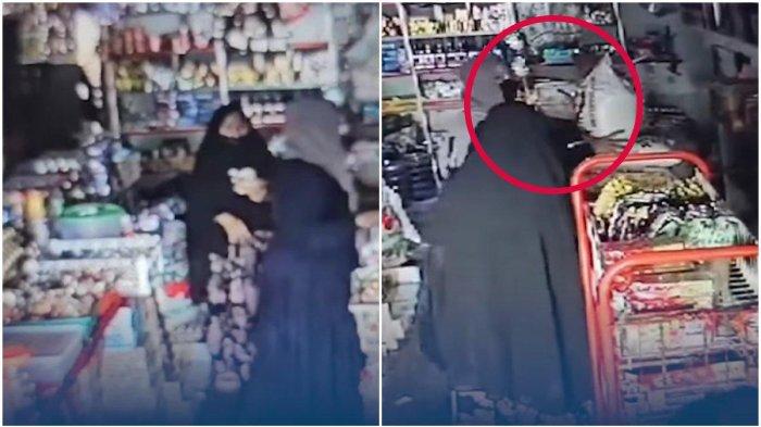 Emak emak di Maros Sulawesi Selatan Tertangkap CCTV Curi Beras 10 Kg, Segini Harganya