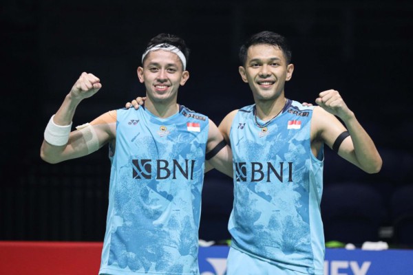 Fajar Alfian dan Rian Ardianto Bungkam Ganda China, Maju ke Babak Perempat Final Singapore Open 2024