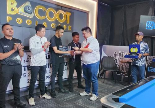 Feri Satriyadi Juara International Borneo 9 Ball Open 2024 