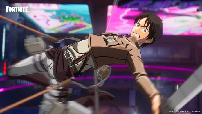 Fortnite Resmi Kolaborasi dengan Attack on Titan