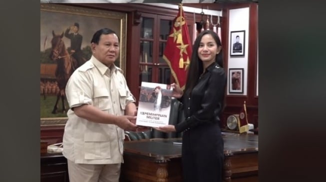 Gara Gara Kucing Prabowo Subianto sampai Minta Maaf ke Kirana Larasati