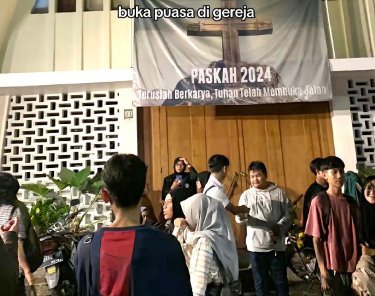 Gereja di Bandung Gelar Bukber untuk Semua Umat, Tuai Pujian Banyak Netizen