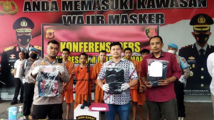 Gerombolan Pemotor di Cimahi Diringkus, Bawa Senjata untuk Cari Lawan Tawuran