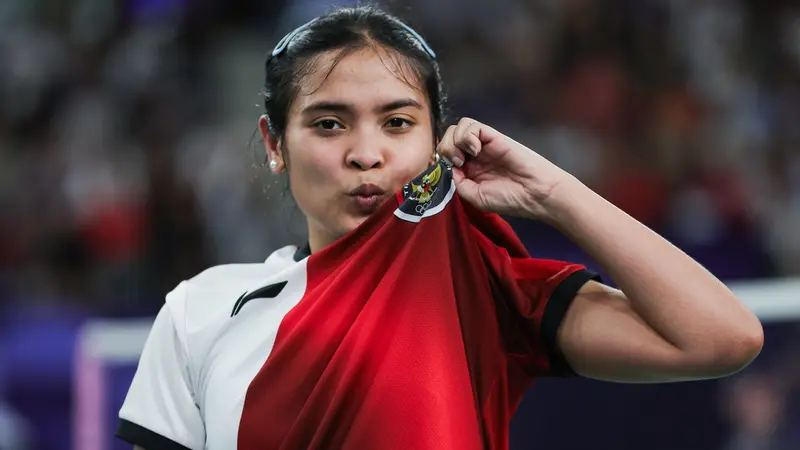 Gregoria Mariska Jaga Harapan Indonesia di Perempat Final Olimpiade Paris 2024 