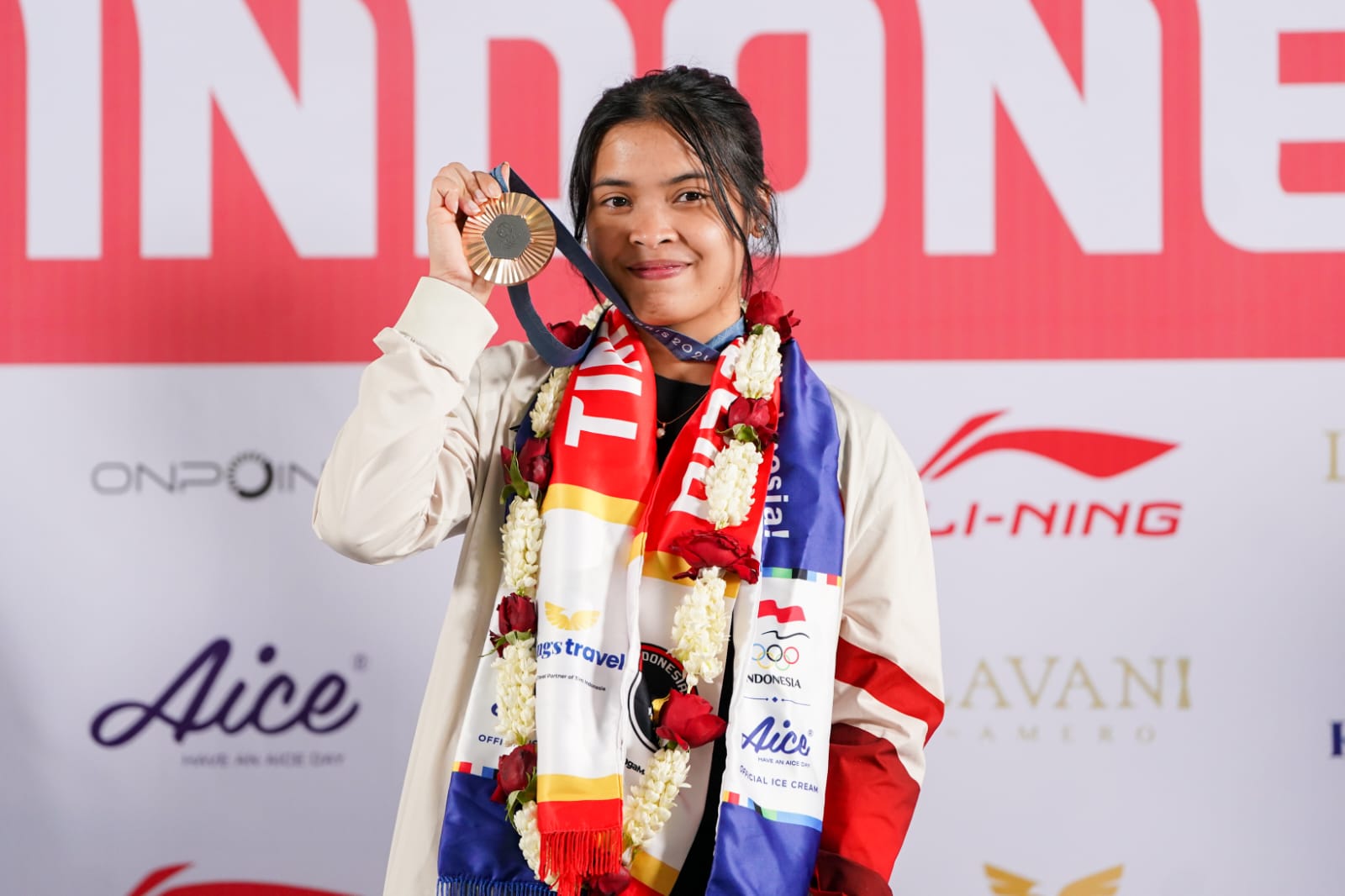 Gregoria Mariska Rayakan Pencapaian Medali Perunggu di Olimpiade 2024