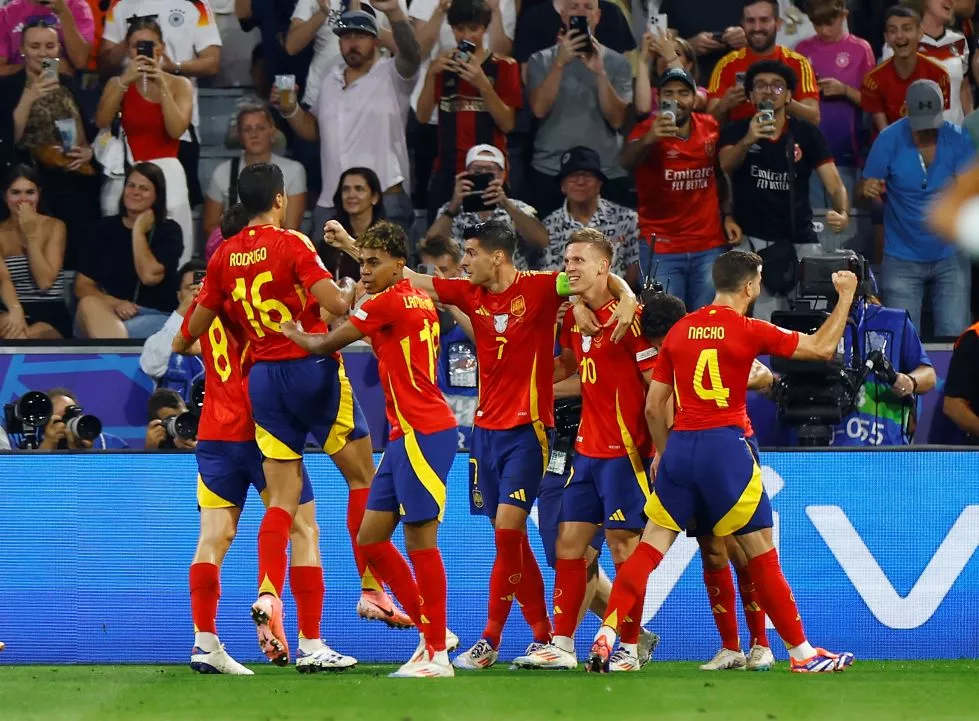 Hasil Pertandingan Semifinal EURO 2024 Timnas Spanyol Vs Prancis