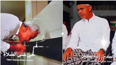 Heboh Ganjar Pranowo Jadi Model Video Adzan MNCTV, Netizen Singgung Politik Identitas