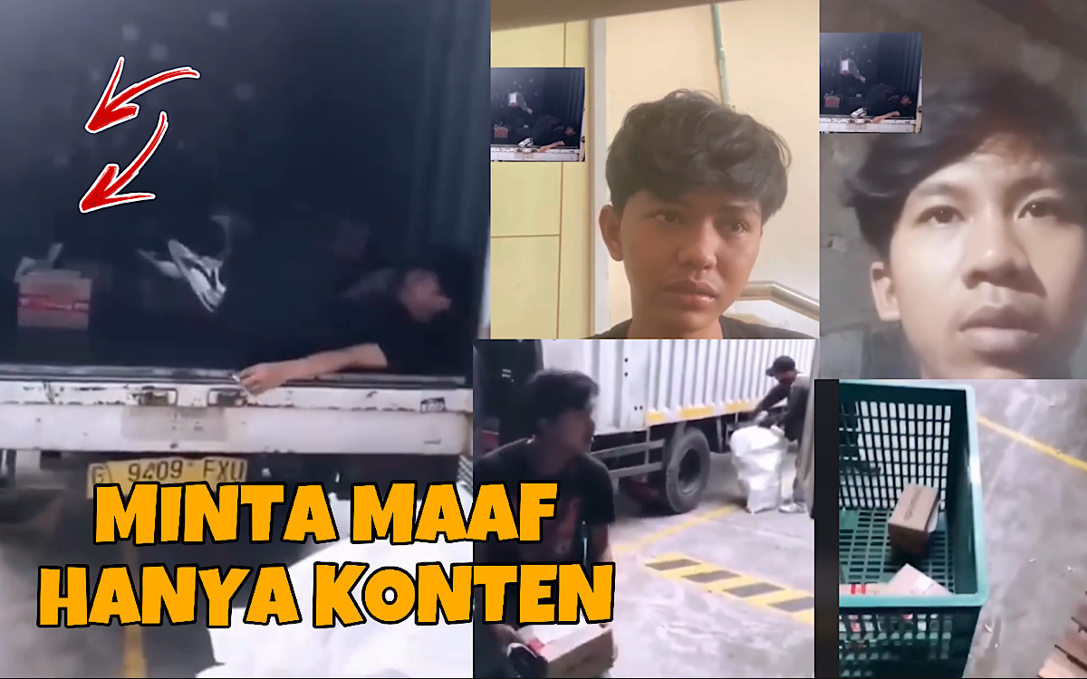 Heboh Kurir Ekspedisi Masukkan Paket Dengan Cara Ditendang, Pantaskah