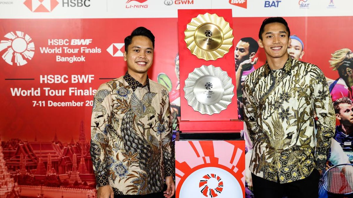 Hitung Hitungan Anthony Ginting dan Jonatan Christie Lolos Semifinal BWF World Tour Finals 2023