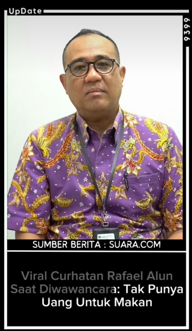 Hot News  Heboh Curhatan Rafael Alun Saat Diwawancara, Ngaku Tak Punya Uang Untuk Makan