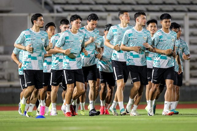 Hubner dan Baggott Belum Bergabung, Timnas Indonesia U23 Lakukan Latihan Perdana