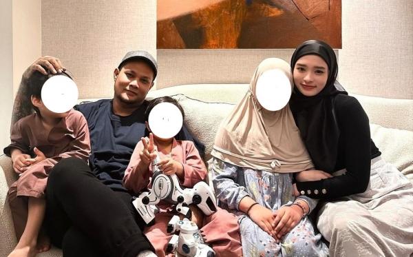 Inara Rusli Pamer Keakraban Bareng Virgoun dan Anak Anak di Malam Tahun Baru: Salam Damai