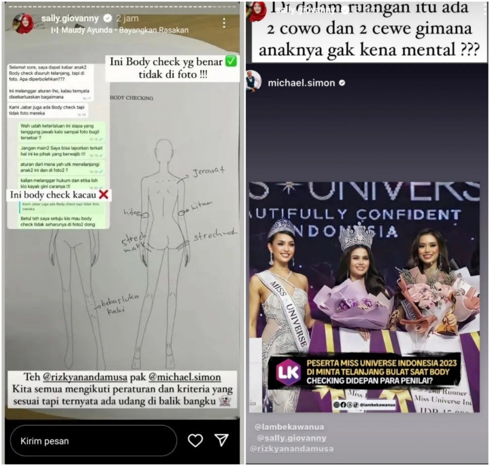 Isu Peserta Miss Universe Diminta Foto Bugil, Bila Terbukti, Melanggar Hukum