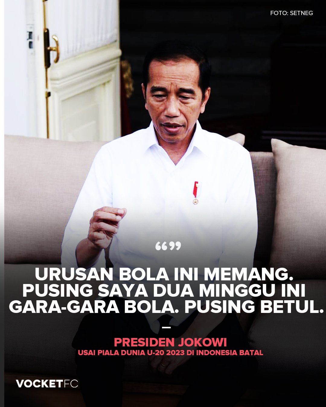 Jokowi Dibuat Pusing Selama Dua Pekan Gara