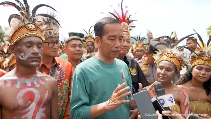 Jokowi: Papua Aman aman Saja Jangan Masalah Kecil Dibesar besarkan