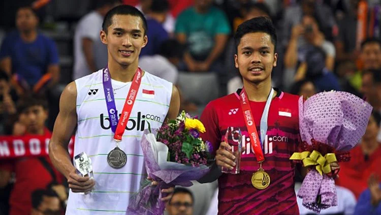 Jonatan Christie dan Anthony Sinisuka Ginting Kembali Tur Asia