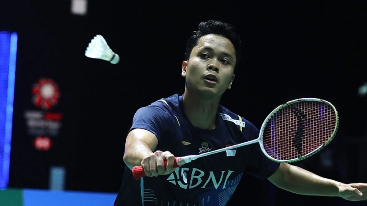 Kalah dari Lu Guangzu untuk Pertama Kalinya, Anthony Ginting Terhenti di 16 Besar Malaysia Open 2024