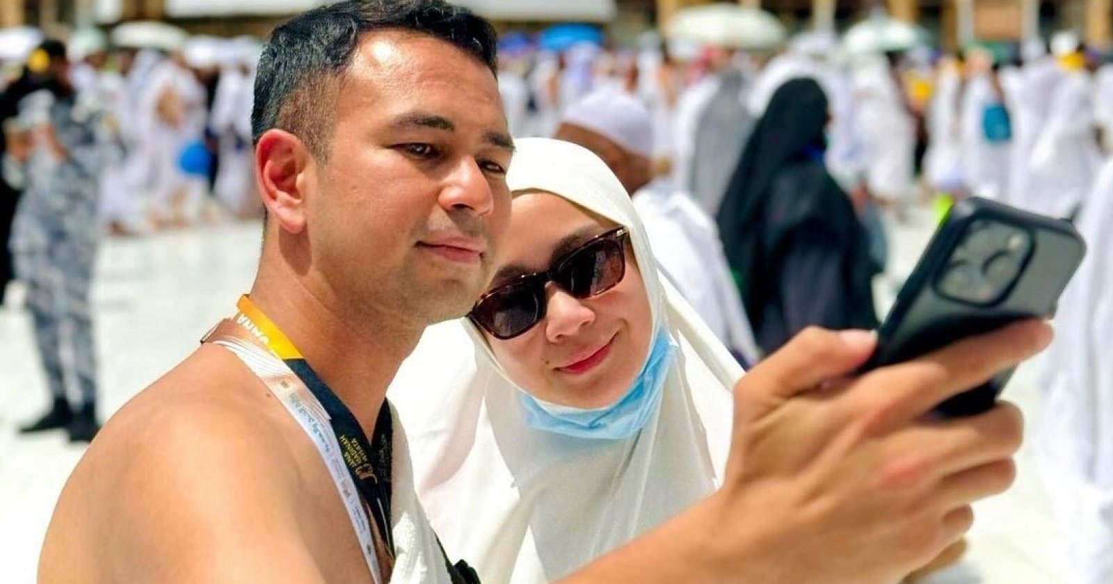 Kena Tegur Raffi Ahmad karena Ngeluh Panas saat Ibadah Haji, Nagita Slavina Langsung Bersyukur