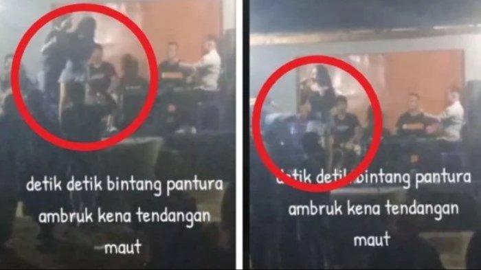 Kepsek di Purworejo Cium Tendang Biduan Dangdut Saat Manggung