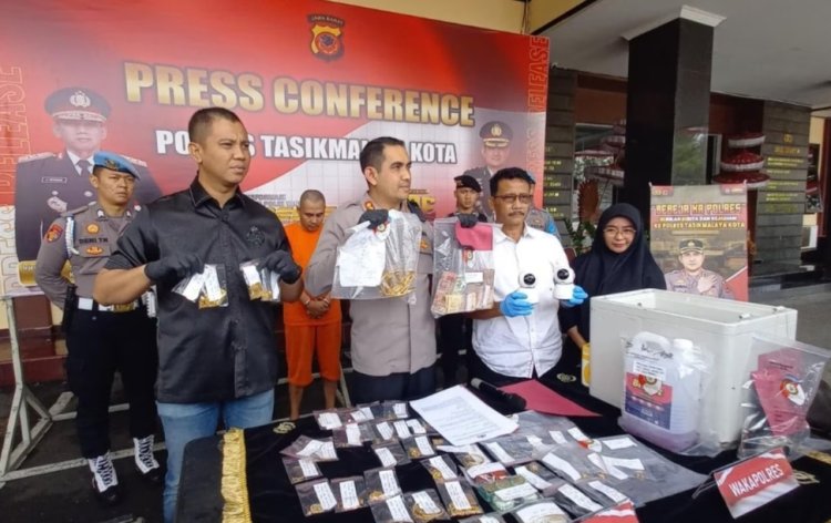 Keterlaluan Pria di Tasikmalaya Curi Brankas Milik Mertua, Gasak Uang Rp 116 Juta dan Emas 1,6 Kg