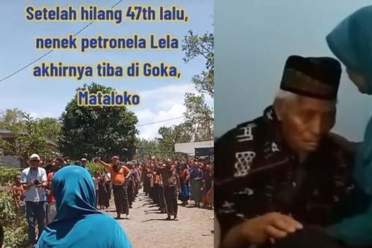 Kisah Nenek di Flores Pulang Setelah 47 Tahun Hilang Saat Masih Gadis, Viral di Media Sosial