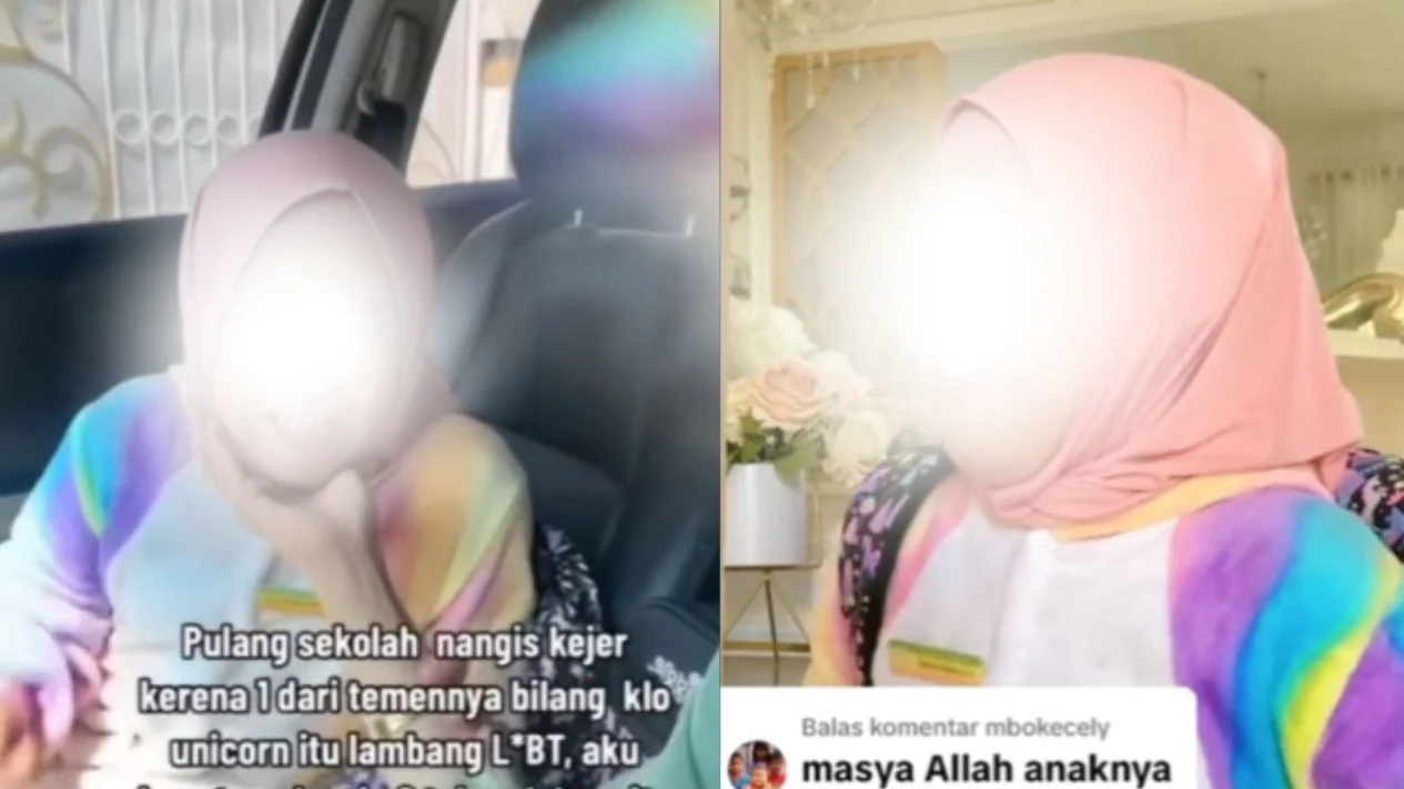 Koleksi dan Pakai Barang Unicorn Pelangi, Anak SD Ini Nangis Karena Dituduh LGBT