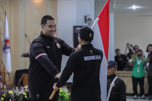 Kontingen Olimpiade Paris 2024 Indonesia Resmi Dikukuhkan