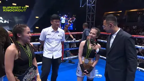 Lula Lahfah Call Out Fuji Tanding Tinju Usai Kalahkan Zara Adhisty di Superstars Knockout