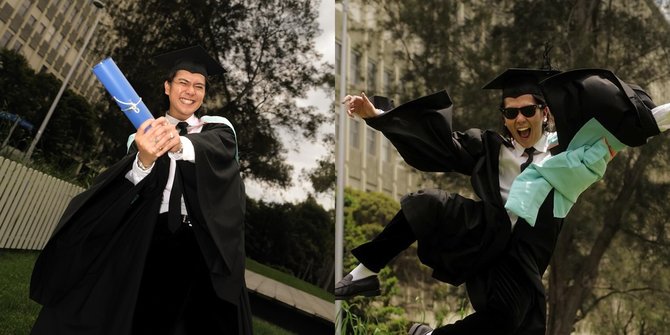 Lulus dari Monash University, Iqbaal Ramadhan Pamer Momen Wisuda