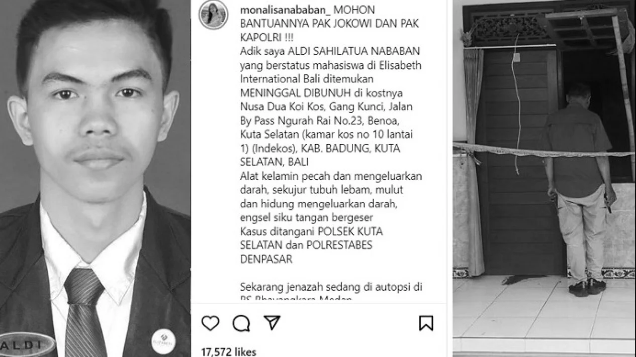 Mahasiswa di Bali Ditemukan Tewas dengan Alat Kelamin Rusak, Keluarga Duga Jadi Korban Pembunuhan