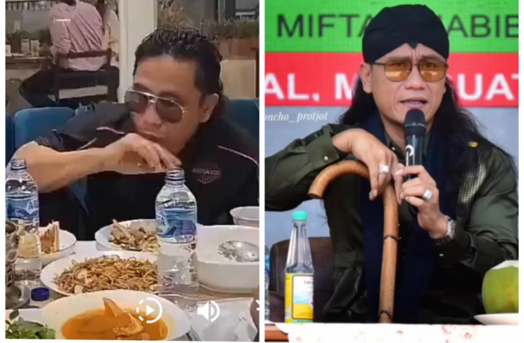 Makan Dengan Kaki Diangkat, Gus Miftah Dihujat Netizen