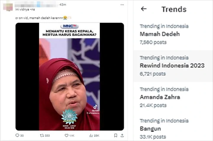 Mamah Dedeh Skakmat Ibu ibu yang Curhat Punya Menantu Ngeyel, Publik Langsung Heboh Rebutan