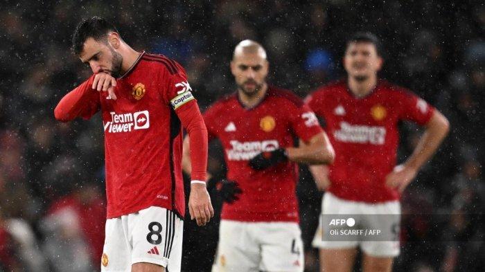 Manchester United Babak Belur Dihajar Bournemouth di Old Trafford, Bruno Fernandes Hanya Bisa Minta Maaf